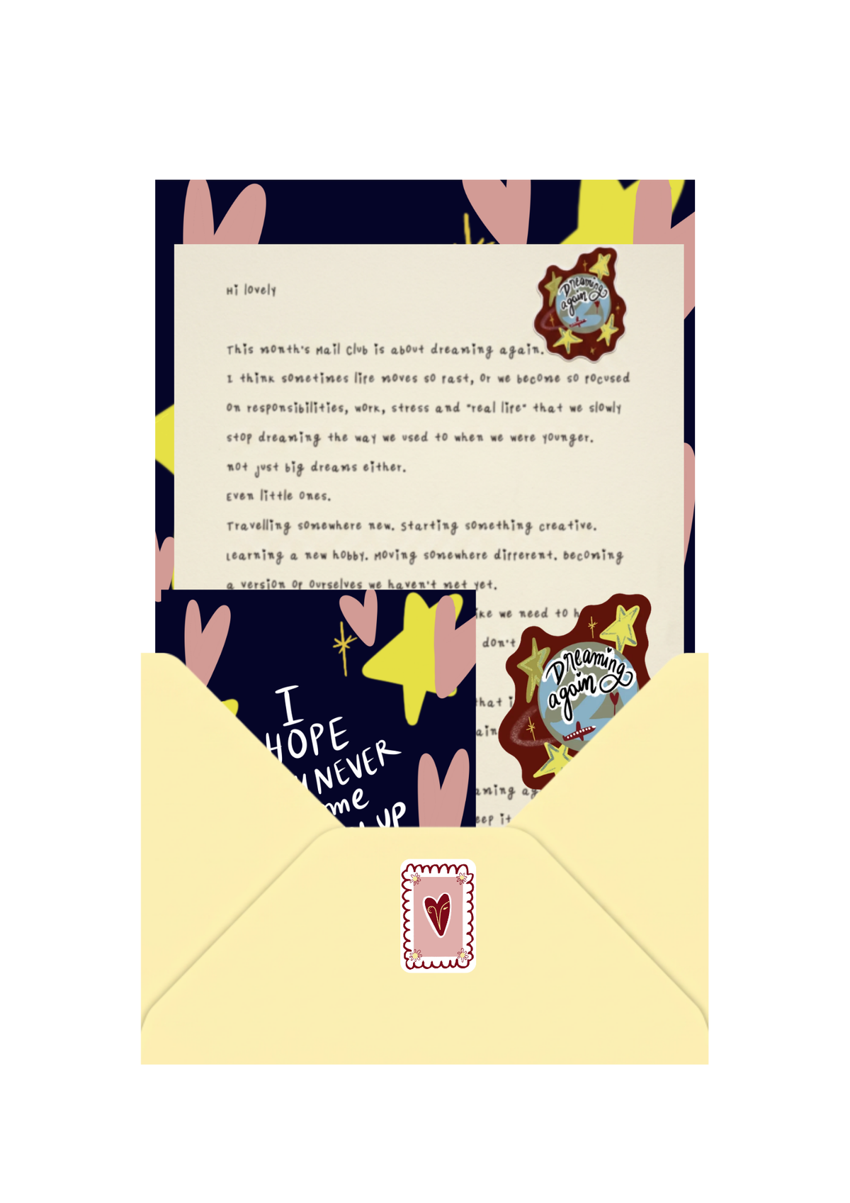 Surprise Mail, A Mystery Gift Envelope for Journal Lovers