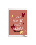 Que bonito verte brillar